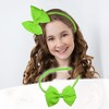 Unique Bargains Bow Headband Fashion Cute Polyester Hairband for Teenager 5.9x4.4 Inch - 2 of 4