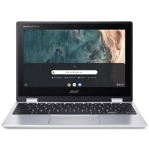 Acer 311 - 11.6" Touchscreen Chromebook Celeron N4000 1.10GHz 4GB 64GB ChromeOS | CP311-2H-C3K | NX.HKKAA.001 - Manufacturer Refurbished - 1 of 4