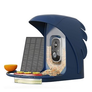 PerchMe™ AI-Recognition Smart Bird Feeder with Camera, Solar Powered - 1 of 4