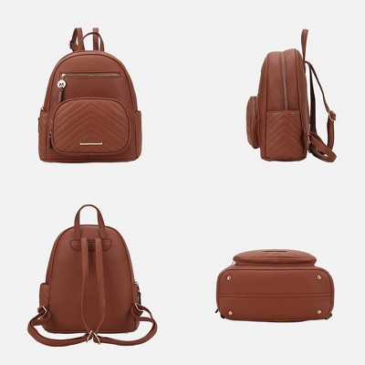 MKF Collection Romana Women’s Backpack by Mia K - Olive — фото 5
