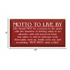 Slickblue Inspirational Wood Wall Sign – Life Is A Ride Quote – Rustic Decor Accent – 9x18 Inches, Multi Color Options - 3 of 3