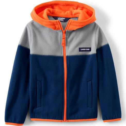 lands end fleece jacket with hood