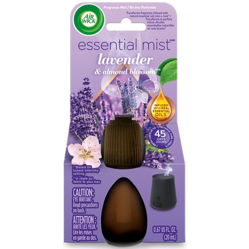 Air Wick Essential Oils Vanilla Bean & Sweet Almond Candle Glass