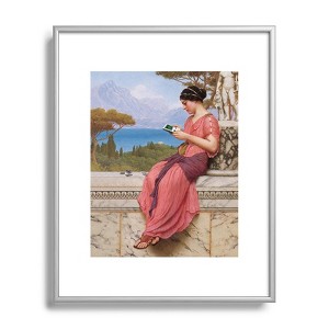 Jonas Loose The Game Of Love Metal Framed Art Print - Deny Designs - 1 of 4