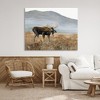Stupell Industries Moose Wanderer Mountain Valley Canvas Art - 3 of 4
