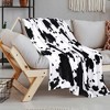 PiccoCasa 300GSM Lightweight Cute Comfy Fleece Flannel Throw Blankets 1 Pc - 4 of 4