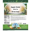 TerraVita Apple Violet White Tea (50 tea bags, ZIN: 541554, 1-Pack) - 2 of 4
