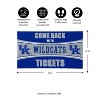 Evergreen Come Back with Tickets University of Kentucky 28" x 16" Woven PVC Indoor Outdoor Doormat - 2 of 4