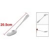 Unique Bargains Stainless Steel Kitchen Restaurant Bar Rice Soup Spoon Scoop Silver Tone 8.1" x 1.7" x 1.1" 1 Pc - 4 of 4