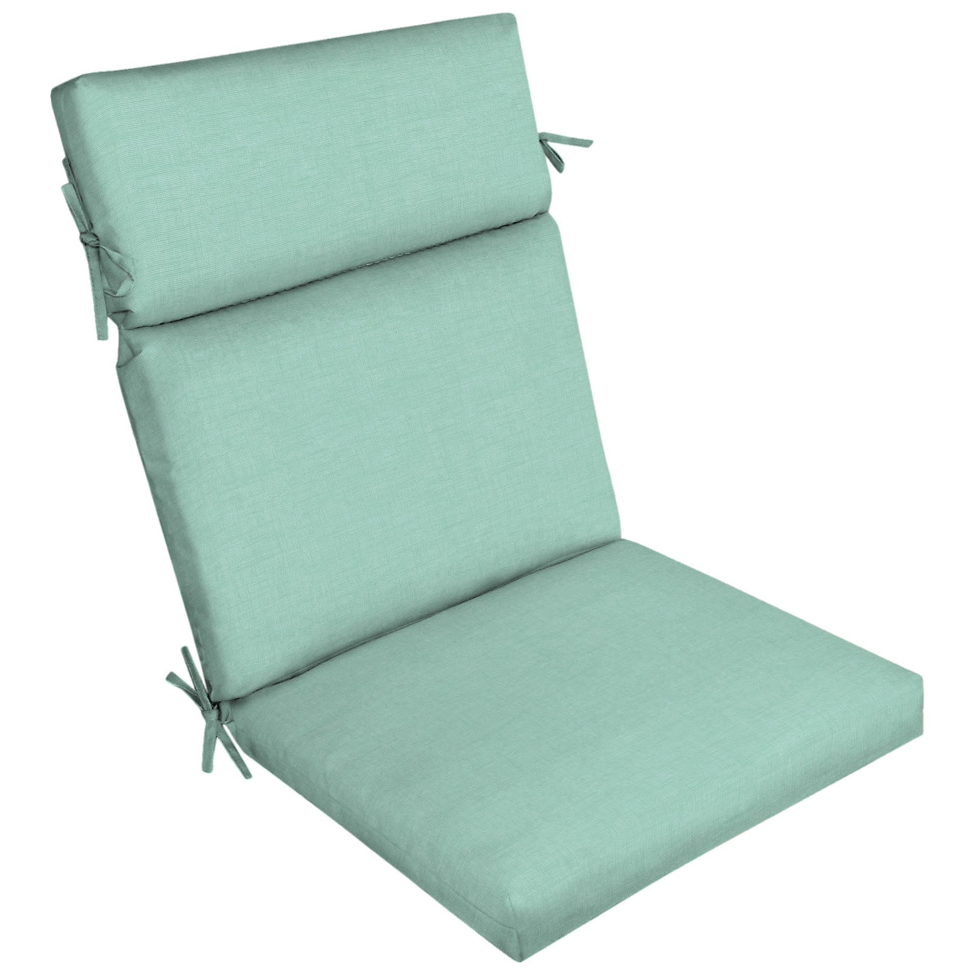 ARDEN Outdoor Chair Cushion 20 x 21, Aqua Leala