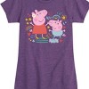 Girls' - Peppa Pig - George with Icons Fitted Short Sleeve Graphic T-Shirt - 2 of 4