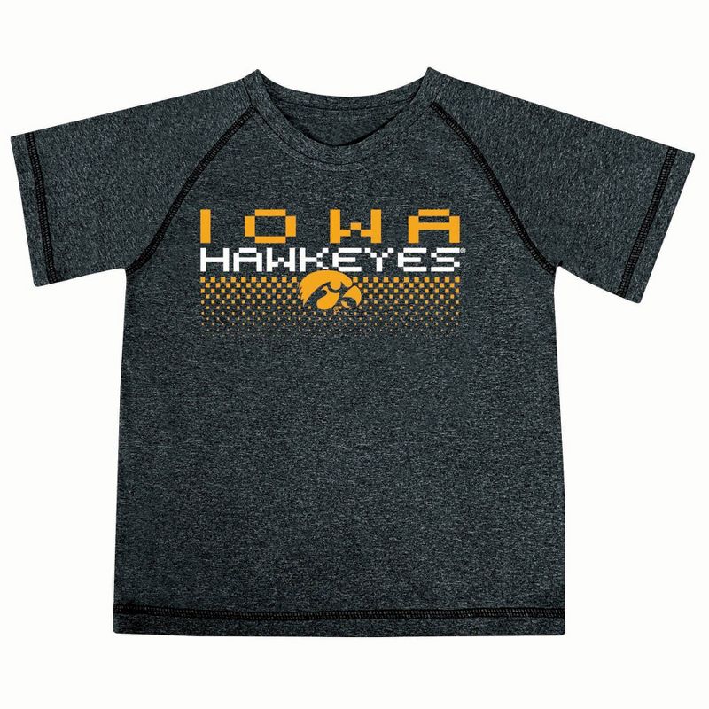 NCAA Iowa Hawkeyes Toddler Boys&#39; Poly T-Shirt, 1 of 4