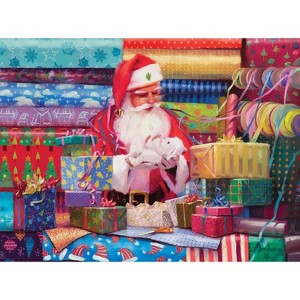 Sunsout All Wrapped Up 1000 pc  Christmas Jigsaw Puzzle 11224 - 1 of 4