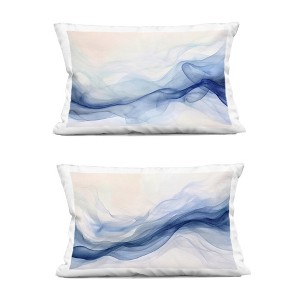 Stupell Industries Dreamy Indigo Mist 2pc Indoor Decorative Throw
