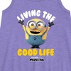 Girls' - Despicable Me Minions - Living The Good Life Graphic Sleeveless Aline Dress - 2 of 3