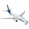 Boeing 737 MAX 8 Commercial Aircraft "Alaska Airlines" (N801AK) White with Blue Tail 1/400 Diecast Model Airplane by GeminiJets - 2 of 3