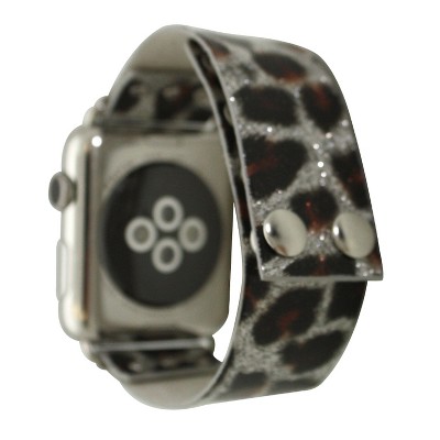 Olivia Pratt Glossy Animal Snap-Button Apple Watch Band