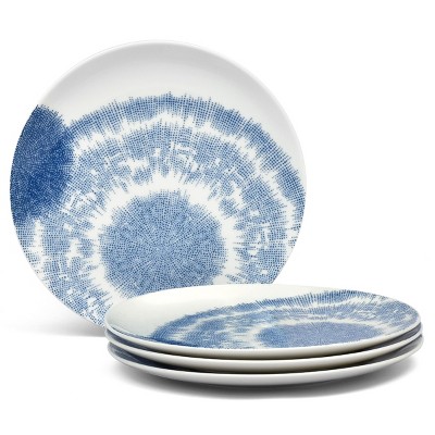 Noritake Aozora Set of 4 Dinner Plates