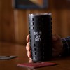 Pavilion Gift Company - Dad Off Duty - 20 oz Travel Tumbler with 3D Silicone Wrap - Portable Drinkware - 2 of 4