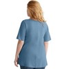 ellos V-Neck A-Line Tunic - 3 of 3