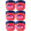 Vaseline Lip Therapy Rosy Lips Mini - Pure Petroleum Jelly, Advanced Moisture, Light Rose Fragrance, Sheer Tint, Pack of 6 (0.25 oz each) - 2 of 4