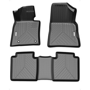 Floor Mats for Honda HRV, Heavy Duty Anti Skid All Weather TPE Floor Liners Fit for 2016-2022 Honda HRV Crew Cab - 1 of 4