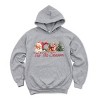 Tis' The Season Watercolor - Women's Graphic Hoodie - 2 of 3