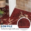 Floral Rug for Living Room Washable Area Rugs - 4 of 4