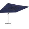 Sonkuki 11.5×9FT Offset Outdoor Patio Aluminum Cantilever Umbrella with Infinite Canopy Angle Adjustment - 2 of 4