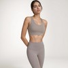 Anna-Kaci Active Women's Scoop Neck Sports Bra with Wide Shoulder Straps and Elastic Band for Low to Medium Support - 3 of 4