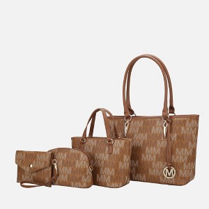 MKF Collection Alexy M Signature Tote Purse Handbag Women’s Set Vegan Leather by Mia K. - 1 of 4