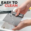 Bench Scraper 2-Pack by RamPro – Stainless Steel Dough Cutter with Engraved Measuring Guide & Equivalent Chart, Kitchen Scraper for Baking & Chopping - 4 of 4