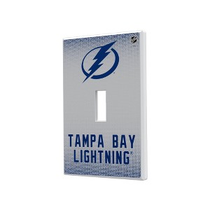 NHL Eastern Conference Teams Linen Hidden-Screw Light Switch Plate for Single Toggle - 1 of 4