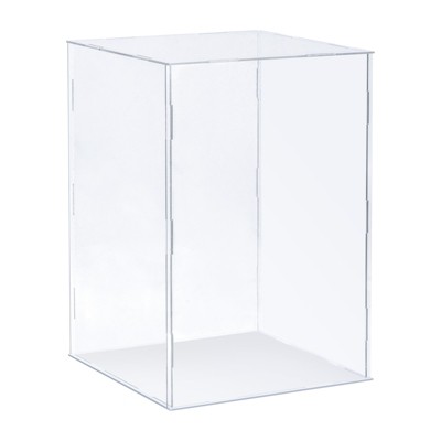 Unique Bargains Acrylic Self-Assembly Dustproof Collectibles Protection Showcase
