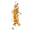 Chery Life Set of 12, 8" Fall Leaves Wreath, Botanicals Decor for Home - 3 of 4