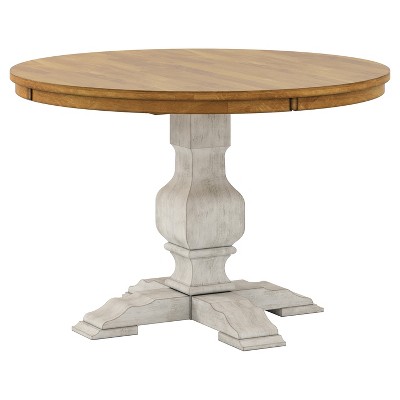 target white round table