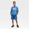 Boys' Marvel Elevated Short Sleeve T-Shirt - Blue - 4 of 4