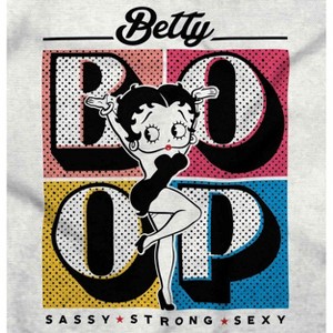 Betty Boop Classic Strong Cutie Womens Graphic T Shirt Tees Brisco Brands - 1 of 4