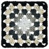 Red Heart All in One Granny Square Yarn 24 Pack-Black - Dove - 3 of 4