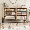 Freestanding 52" Wooden Dresser with Wide Drawer and Storage Closet, Vertical Storage Chest for Living Room, Bedroom, Entryway - 4 of 4
