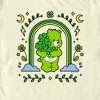 Men's Care Bears St. Patrick's Day Good Luck Bear Green Rainbow Arch T-Shirt - 2 of 4