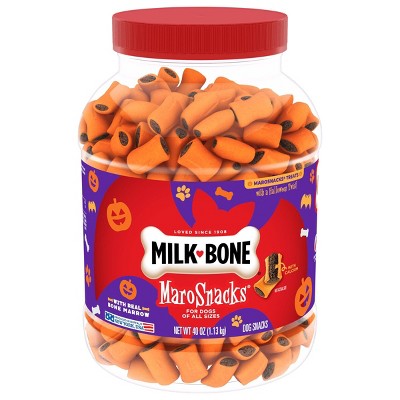 Milk-Bone Marosnacks Crunchy Canister Boneyard Dog Treats - 40oz