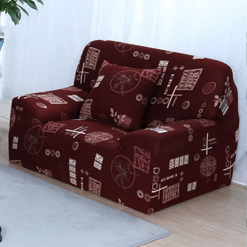 1 Pc Polyester Spandex Stretch Household Sofa Slipcovers - PiccoCasa, 3 of 5