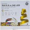 GE Color Choice 19.6-Feet Dual Color LED 240 LED Tape Light Multi/Warm White - 4 of 4
