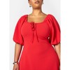 Rebdolls Women's Mia Peasant Style A Line Midi Dress - 4 of 4