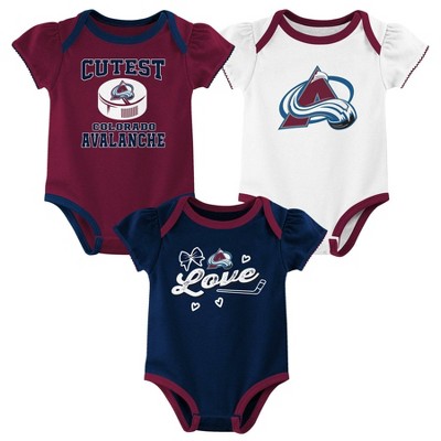 Newborn & Infant Brown Colorado Avalanche Hip to The Game Bodysuit