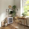GlasFlength Decorative Storage Cabinets, Stylish and Functional Storage for Every Room, Bedroom, Living Room, Kitchen, White,15.94”*12.01”*16.57" - 3 of 4