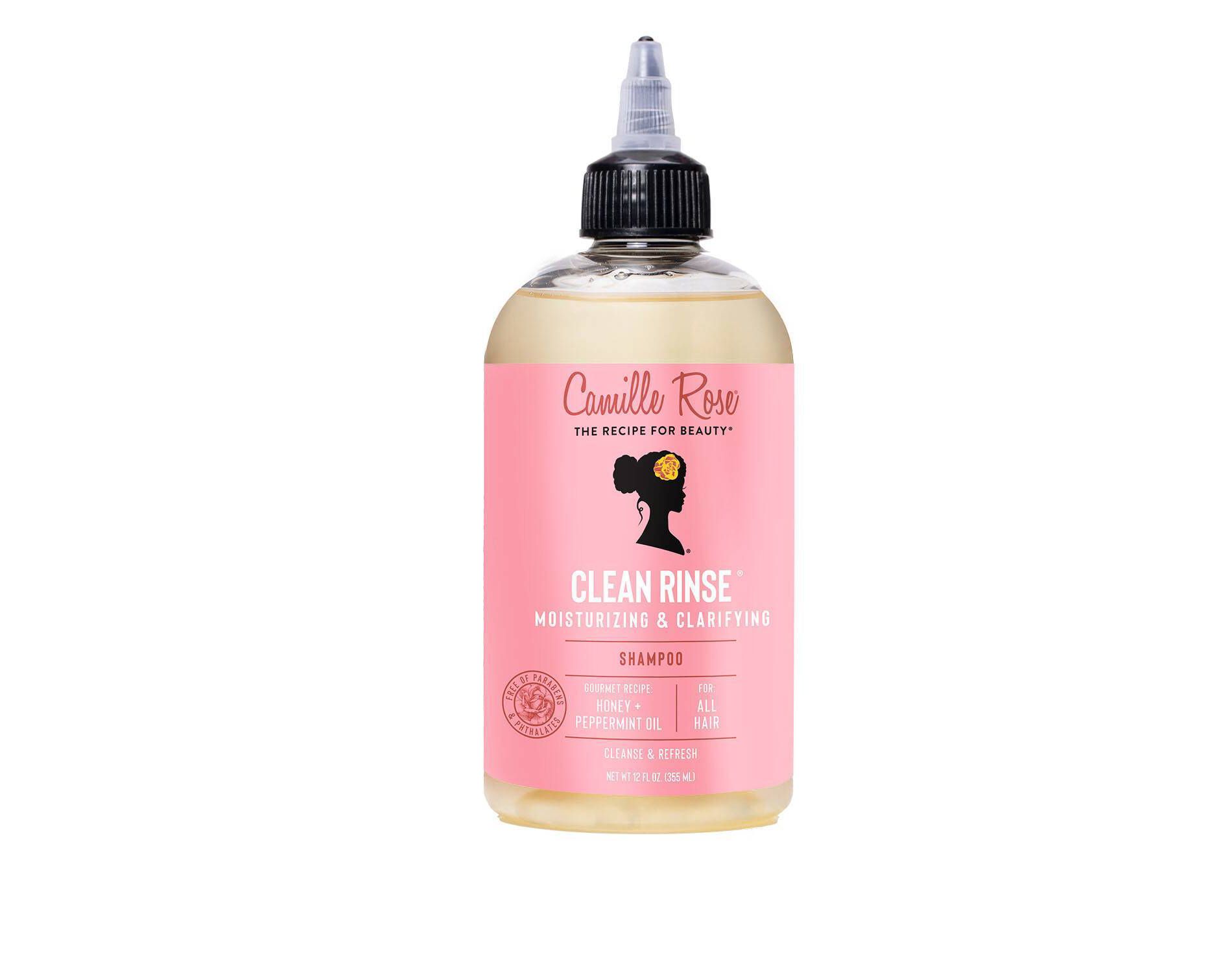 Camille Rose Clean Rinse Moisturizing & Clarifying Shampoo - 12 fl oz