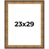 PosterPalooza | Museum Gold Picture Frame - UV Acrylic, Foam Board Backing, Hanging Hardware - 2 of 4