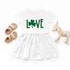The Juniper Shop Love Clover Toddler Graphic Dress - 2 of 3